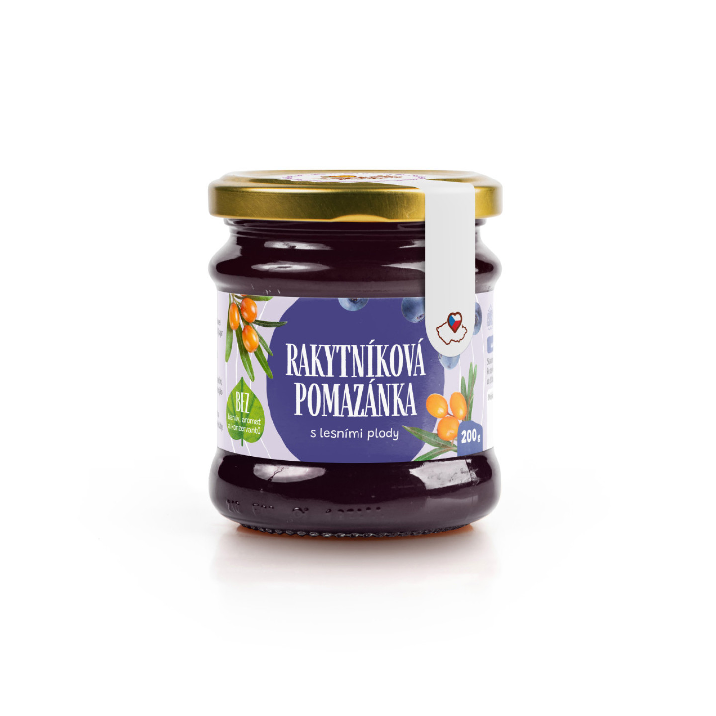 Rakytníková pomazánka s lesními plody